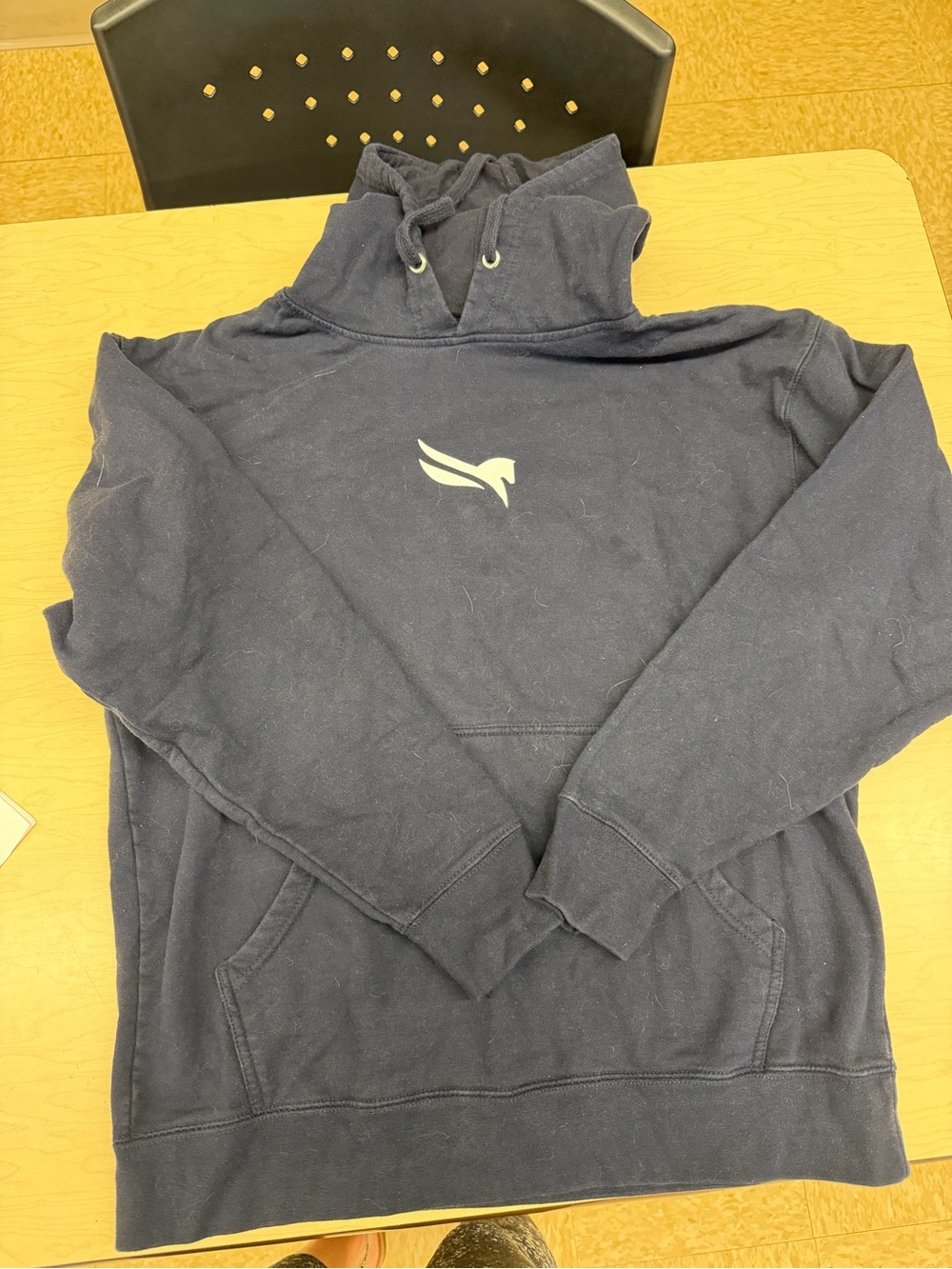 Men's Pullover Hoodie with Minimal Logo